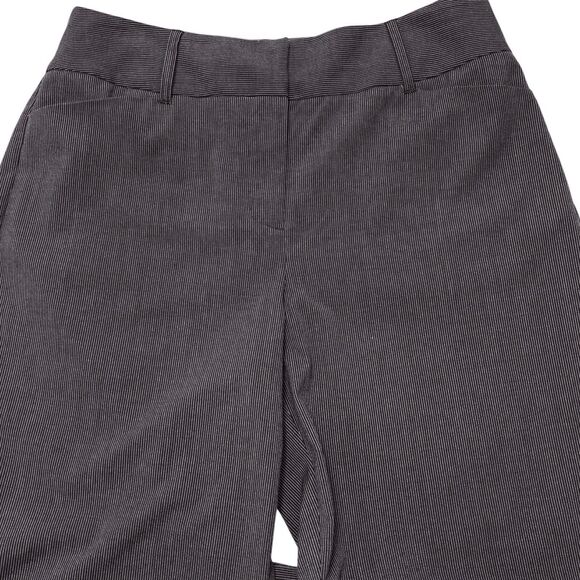 Chicos Originals Delancy Pin Stripe Damon Pants Size 1.5 Reg Medium 30x33 NWT - Picture 6 of 9
